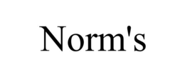 NORM'S trademark