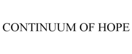 CONTINUUM OF HOPE trademark