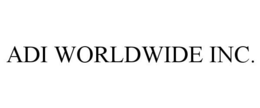 ADI WORLDWIDE INC. trademark
