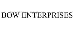 BOW ENTERPRISES trademark