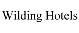 WILDING HOTELS trademark