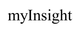 MYINSIGHT trademark