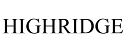 HIGHRIDGE trademark