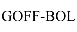 GOFF-BOL trademark