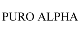 PURO ALPHA trademark