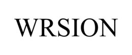 WRSION trademark