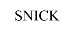 SNICK trademark