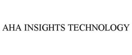 AHA INSIGHTS TECHNOLOGY trademark