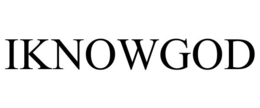 IKNOWGOD trademark