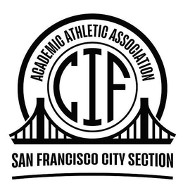 CIF ACADEMIC ATHLETIC ASSOCIATION SAN FRANCISCO CITY SECTION trademark