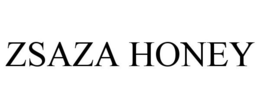 ZSAZA HONEY trademark