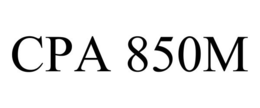CPA 850M trademark