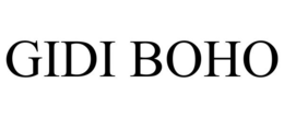 GIDI BOHO trademark