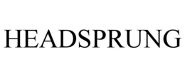 HEADSPRUNG trademark