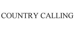 COUNTRY CALLING trademark
