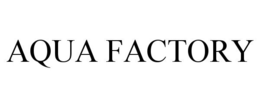 AQUA FACTORY trademark