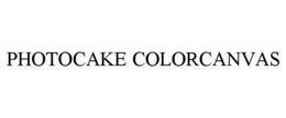 PHOTOCAKE COLORCANVAS trademark