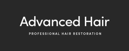 ADVANCED HAIR PROFESSIONAL HAIR RESTORATION trademark