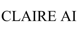 CLAIRE AI trademark