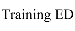 TRAINING ED trademark