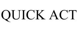 QUICK ACT trademark