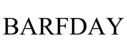 BARFDAY trademark