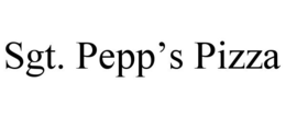 SGT. PEPP'S PIZZA trademark