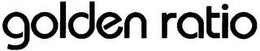 GOLDEN RATIO trademark