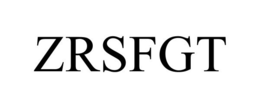 ZRSFGT trademark