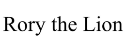 RORY THE LION trademark