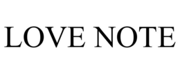 LOVE NOTE trademark