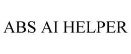 ABS AI HELPER trademark