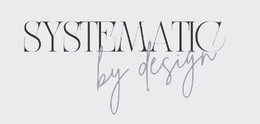 SYSTEMATIC BY DESIGN trademark