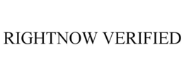 RIGHTNOW VERIFIED trademark