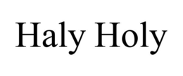 HALY HOLY trademark