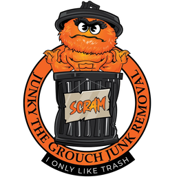 JUNKY THE GROUCH JUNK REMOVAL,SCRAM, I ONLY LIKE TRASH trademark