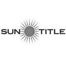 SUN TITLE trademark