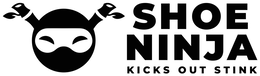 SHOE NINJA KICKS OUT STINK trademark