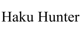 HAKU HUNTER trademark