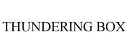 THUNDERING BOX trademark