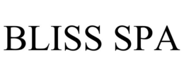 BLISS SPA trademark