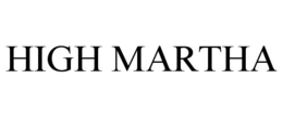 HIGH MARTHA trademark