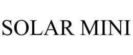 SOLAR MINI trademark