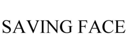 SAVING FACE trademark