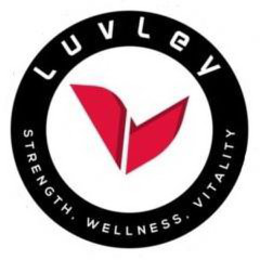 L LUVLEY STRENGTH. WELLNESS. VITALITY trademark