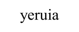 YERUIA trademark