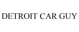 DETROIT CAR GUY trademark