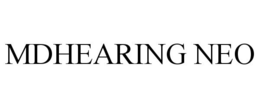 MDHEARING NEO trademark