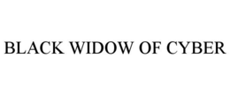 BLACK WIDOW OF CYBER trademark