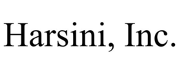 HARSINI, INC. trademark